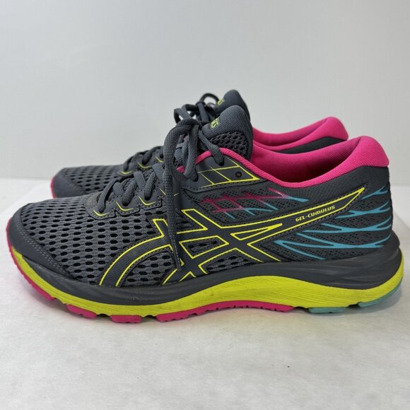 Asics Mens Multicolor Gel Cumulus 1014A069 Running Shoes Lace Up Size 6.5 - Picture 3 of 12